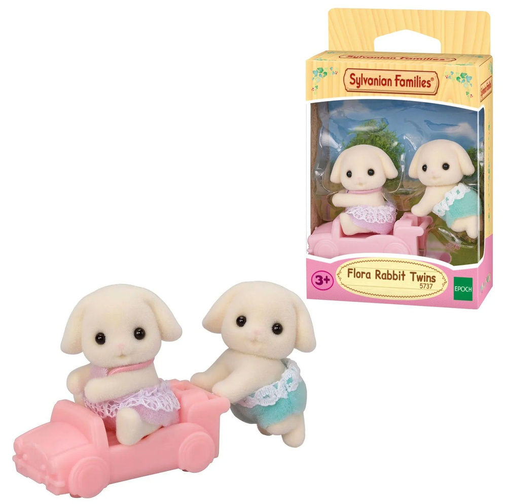 Фигурки Sylvanian Families 5737 Цветочные кролики-близнецы