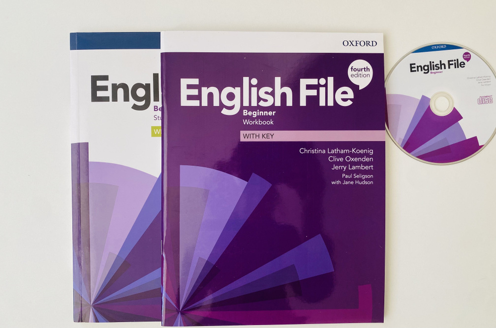 English File (4th Edition) Beginner Учебник+Тетрадь+CD - купить с ...