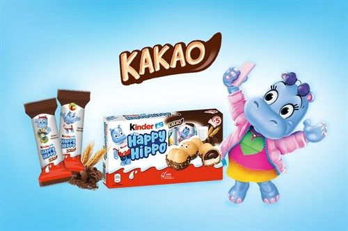 Батончики Kinder Happy Hippo Cacao 104 гр*10 шт #1