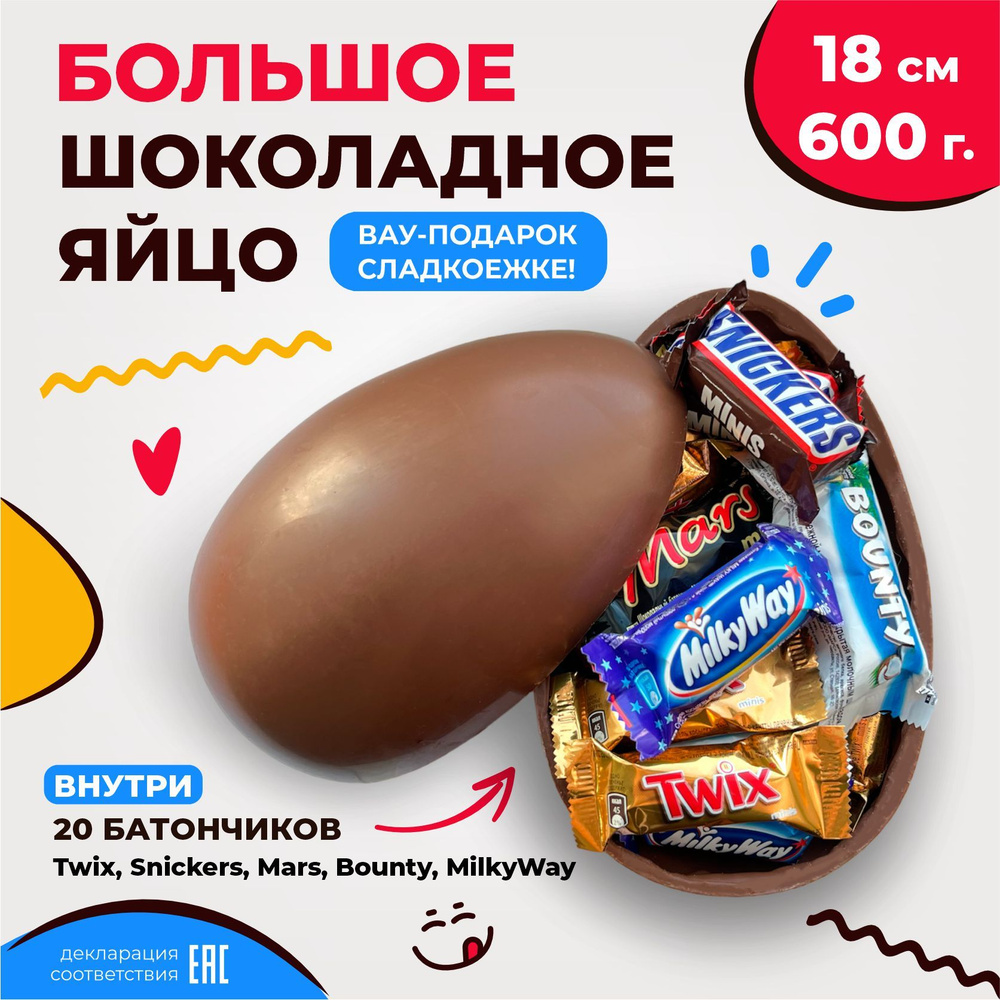 Шоколадное яйцо Kinder сюрприз