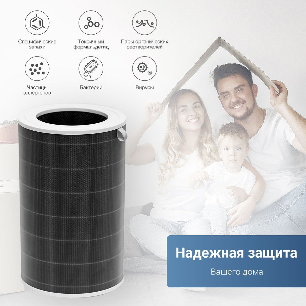 Luftfilter Nachkauf Xiaomi Smart Air Purifier 4 Pro Szűrőbetét Szürke ( BHR5062GL Weißer Filter Xiaomi