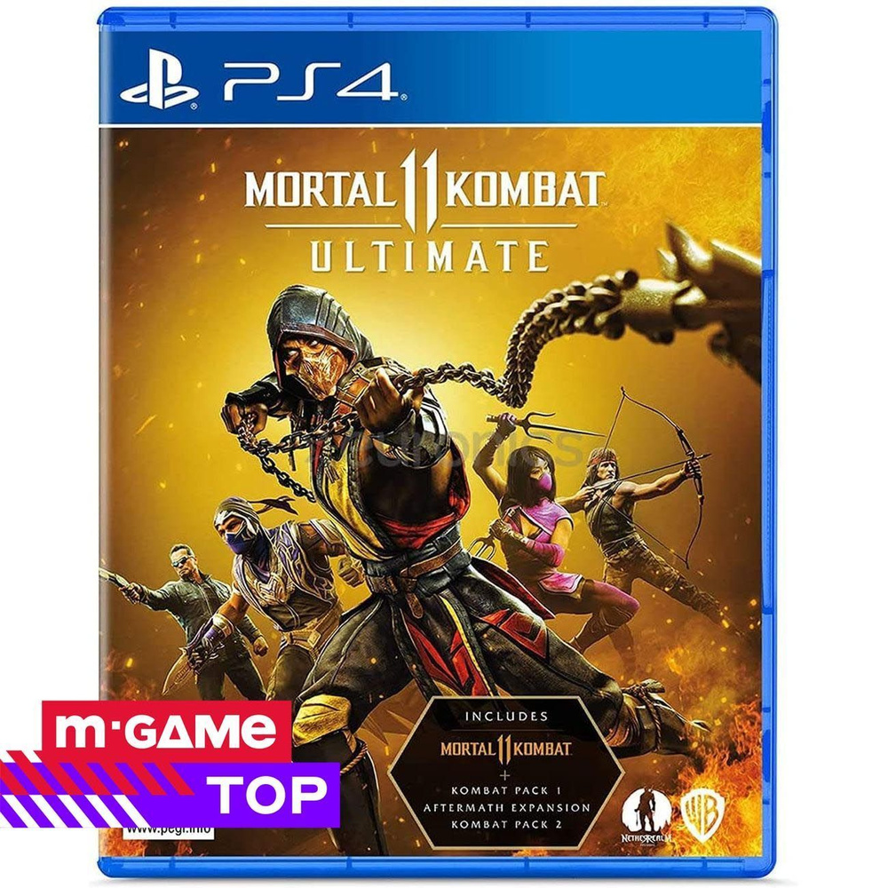 Игра Mortal Kombat 11 Ultimate (PlayStation 4, PlayStation 5, Русские  субтитры)