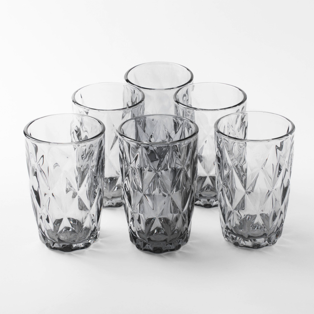 Набор стаканов универсальный Kuchenland, 340 мл купить по доступной ...