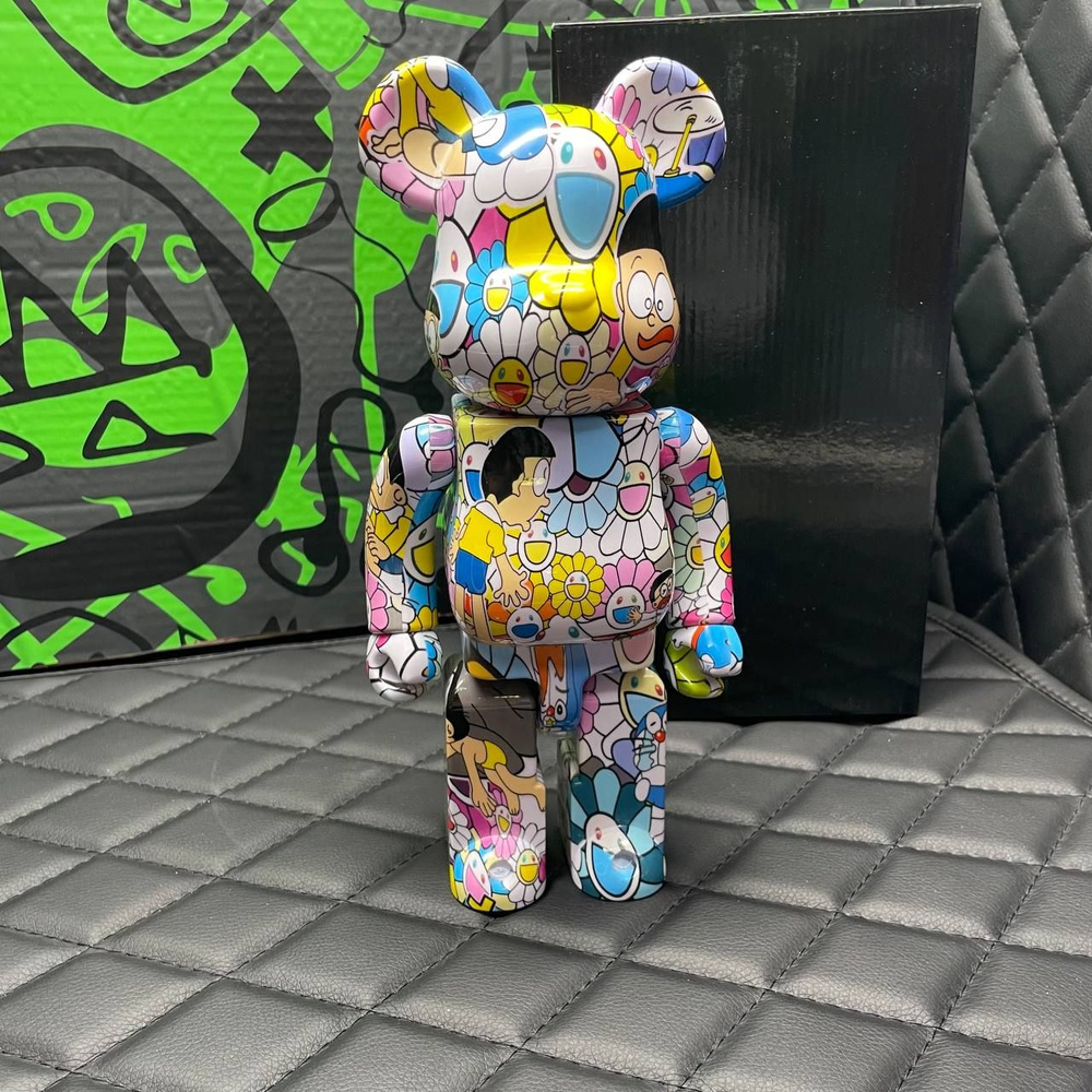 Игрушка Bearbrick Такаси Мураками 28 см - купить с доставкой по ...