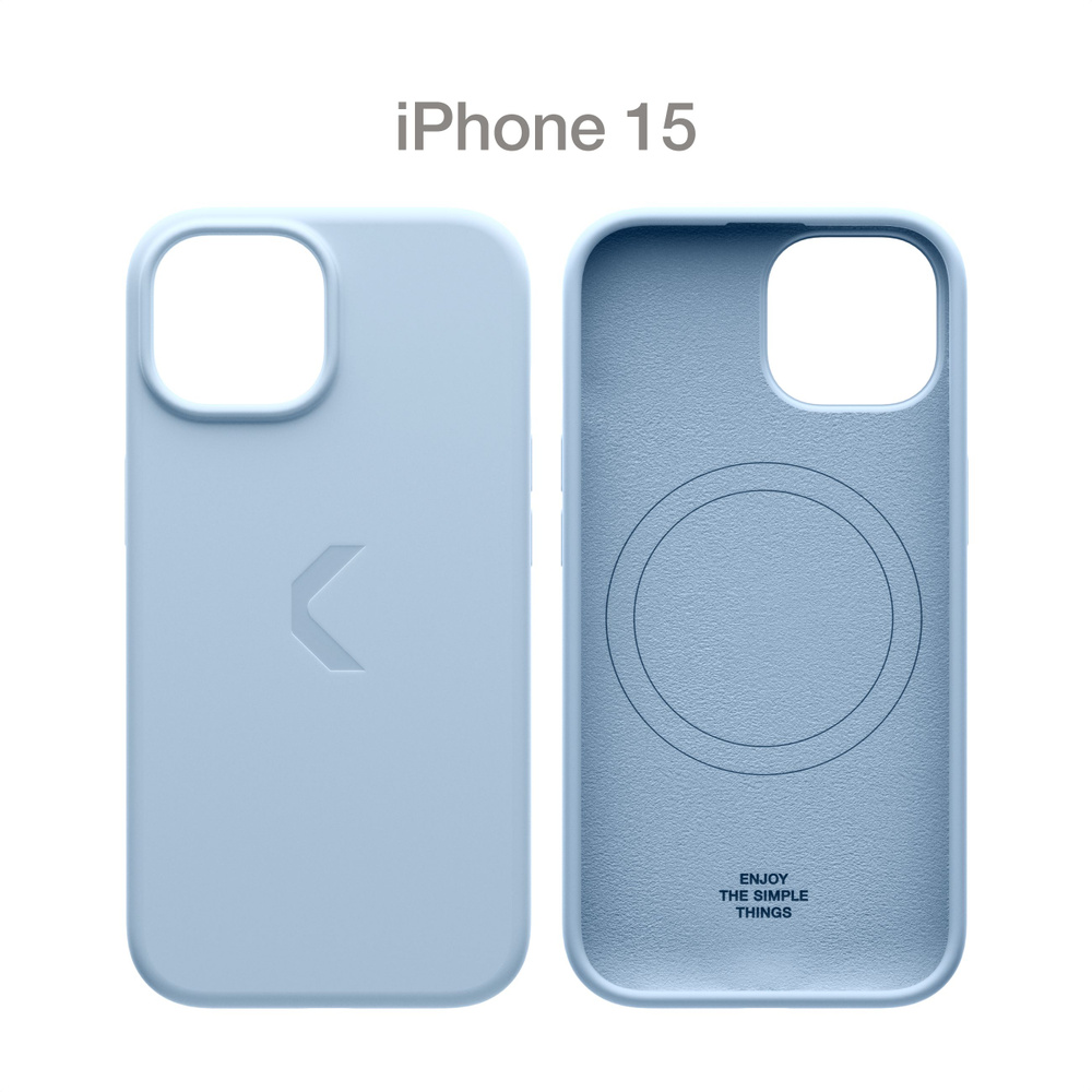 Силиконовый чехол COMMO Shield Case для iPhone 15 с поддержкой ...