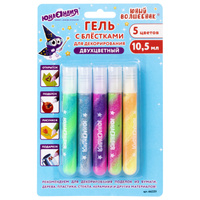 Гель / клей с блестками Юнландия, для декора, поделок, Diy, творчества ...