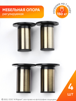 Подпятник Мебельный Регулируемый – купить на OZON по низкой цене