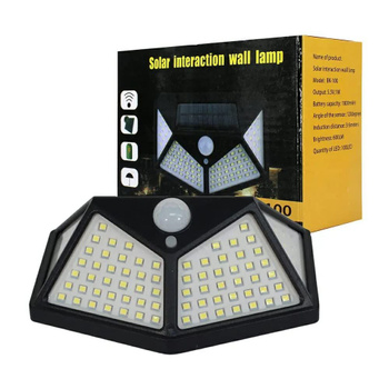 Solar led wall deals light