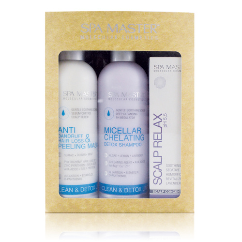 SPA MASTER molecular cosmetics Подарочный набор Аптечка (шампунь, маска ...