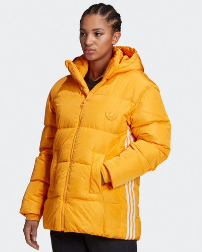 Adidas yellow hot sale puffer jacket