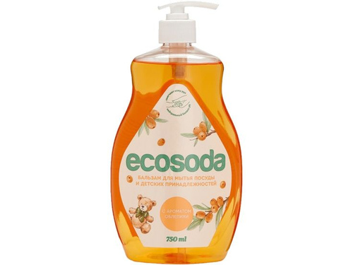 Бальзам для мытья посуды ECOSODA Облепиха - купить с доставкой по ...
