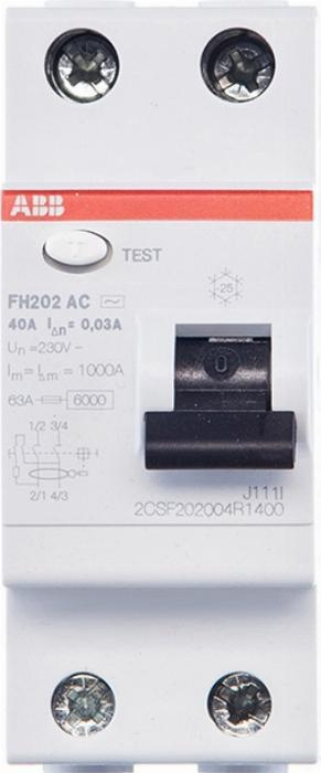 Abb fh202 ac схема подключения