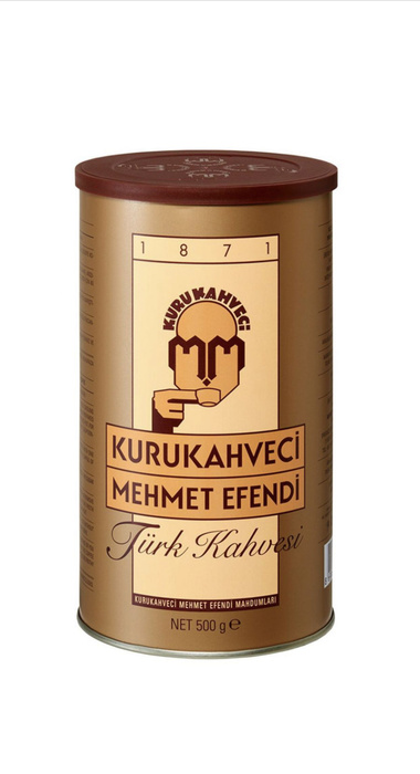 Турецкий кофе молотый Kurukahveci Mehmet Efendi 500 гр. / Мехмет Эфенди ...
