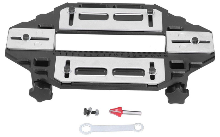 Шаблон для врезки петель и дверных замков / Кондуктор для установки ...