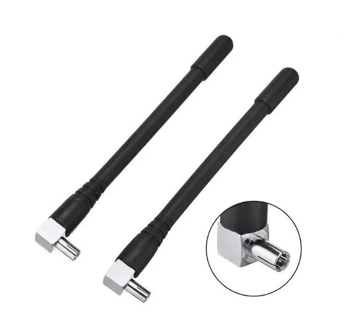 Антенна с разъёмом TS9 для модема 3G/ 4G, штыревая - купить с доставкой ...