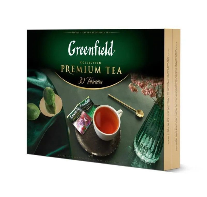 Набор чая Greenfield "Premium Tea" 120 пакетиков - купить с доставкой ...