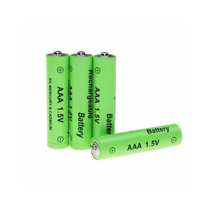 Аккумуляторная батарейка - AAA 600 mAh 1.5V (Пальчиковая) 4 шт ...