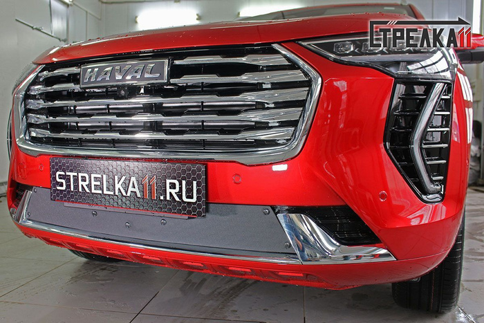 Защита радиатора / Зимний пакет к съемной сетке Haval Jolion (2021-н.в ...