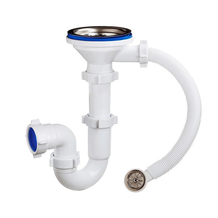 Сифон для керамогранитной мойки ORIO S-5107 прямоточный - купить по ...