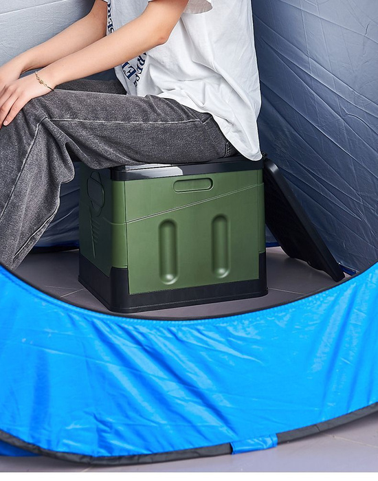 Туалет походный туристический складной Camping для кемпинга ...