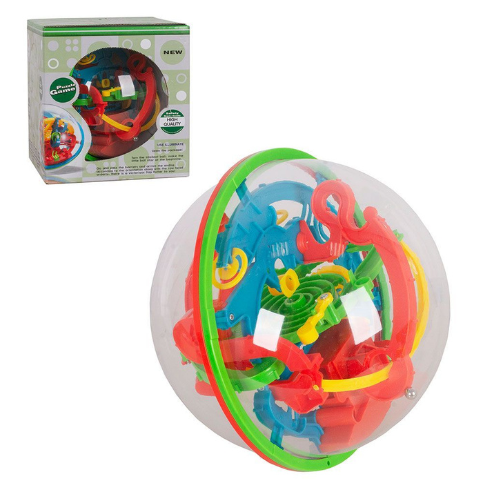 Логический шар - лабиринт головоломка "Интелектикум" с шариком ...