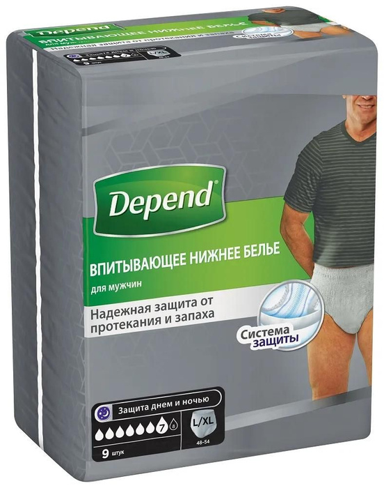 Купить Depend Для Женщин L Xl