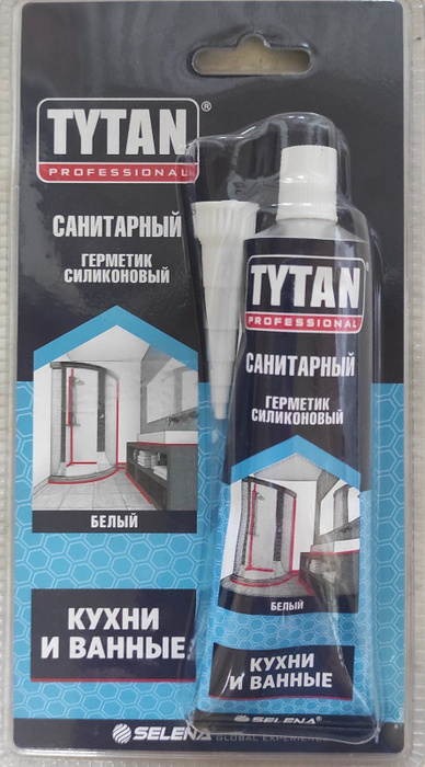 Силиконовый Герметик Tytan Professional, Для раковин, белый - купить по ...