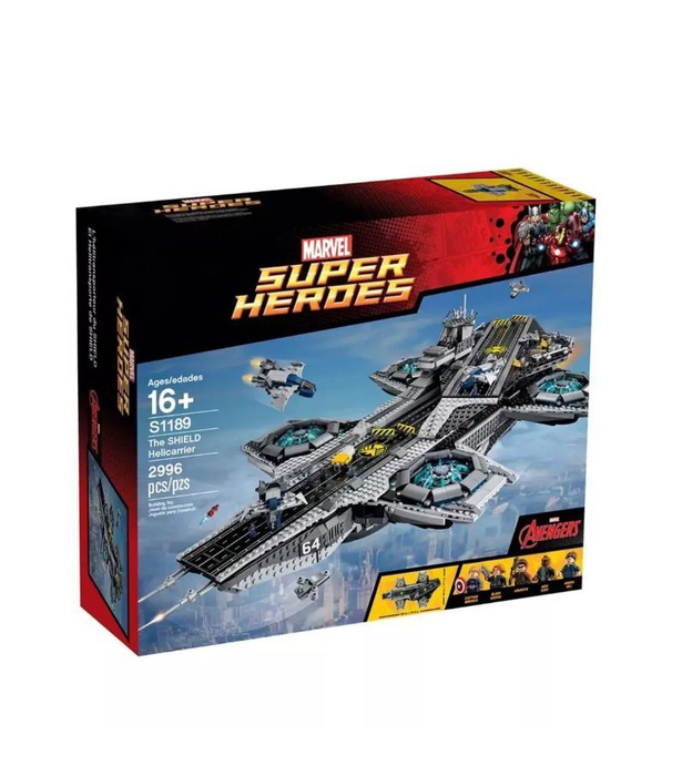 Конструктор Марвел Корабль щит Геликарриер 2996 дет - купить с ...