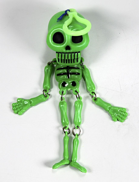 Брелок скелет c подвижной челюстью - купить с доставкой по выгодным ...