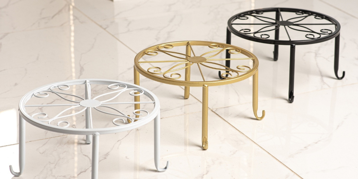 Подставка для цветочных горшков и декора напольная, полка для растений ...