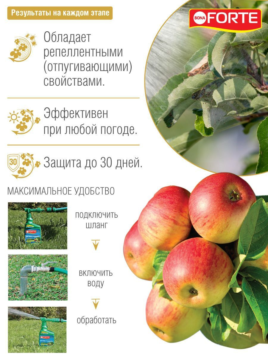 Средство от тли, гусениц, трипсов, паутинного клеща и других насекомых ...