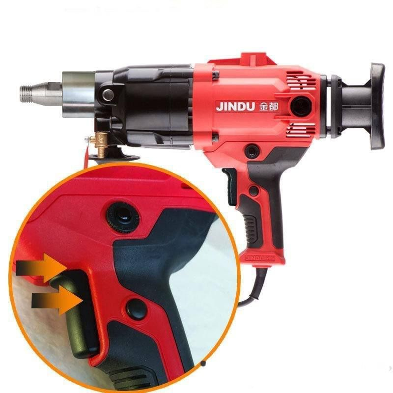 Дрель алмазного бурения (сверления) JINDU-ZIZ6166 насос в подарок ...