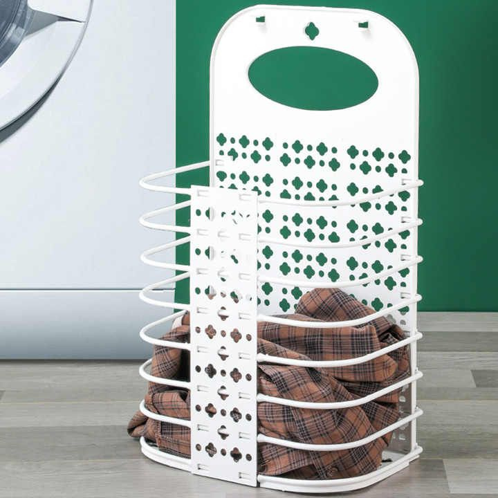 Корзина для стиральной машины / Корзина для белья в ванную пластиковая ...