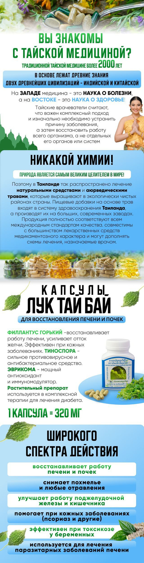 Thanyaporn Herbs Тайские таблетки для восстановления печени и почек Лук Тай  Бай. Комплекс для очищения организма и выведения токсинов, 100 капсул. -  купить с доставкой по выгодным ценам в интернет-магазине OZON (993720837)