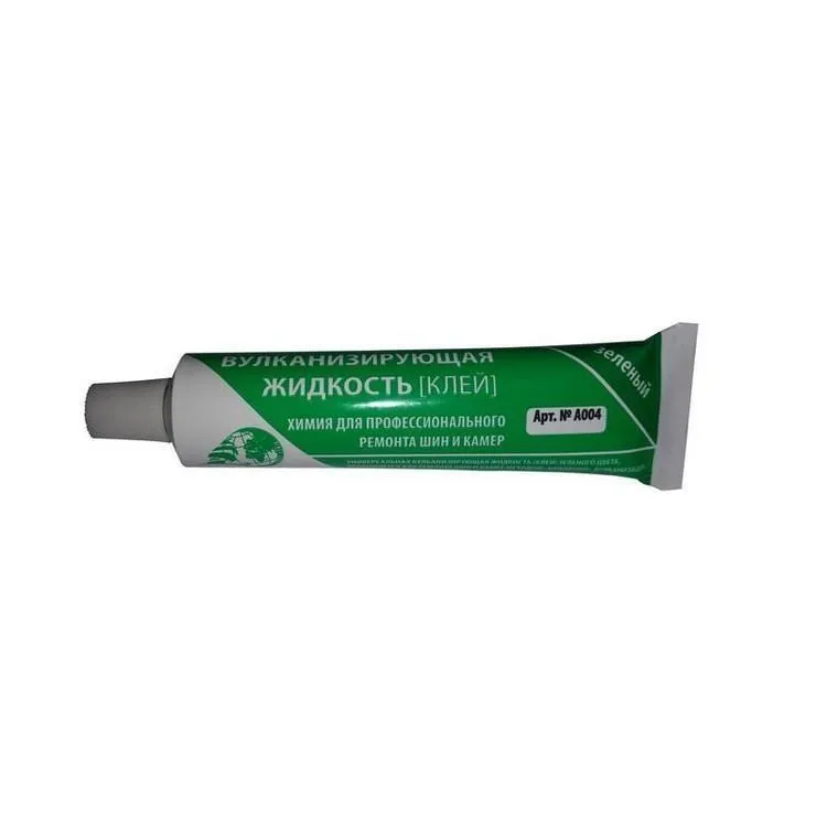 Клей-активатор шиномонтажный Clipper (46мл) / тюбик с зелёным клеем для заплаток, пластырей, шипов, 46 мл, фото 5