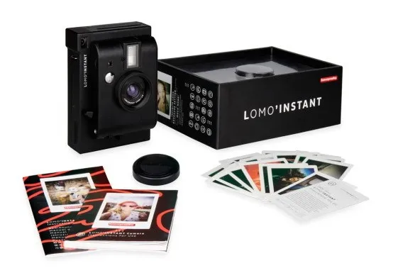 Фотоаппарат моментальной печати Lomography Lomo'Instant черный, черный