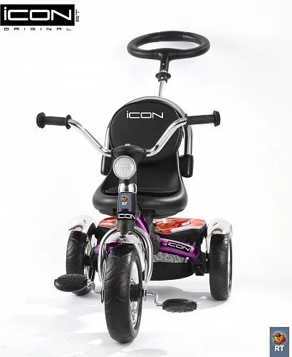 Трехколесный велосипед Lexus trike original ICON 4 колеса EVA+маленькое сиденье, цвет fuksia angel, вариант, фото 5
