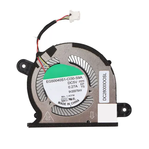 Замена охлаждающего вентилятора для ноутбука, совместимая с DELL XPS 2020 13 9300 9310 0WX28K 0FRK0V