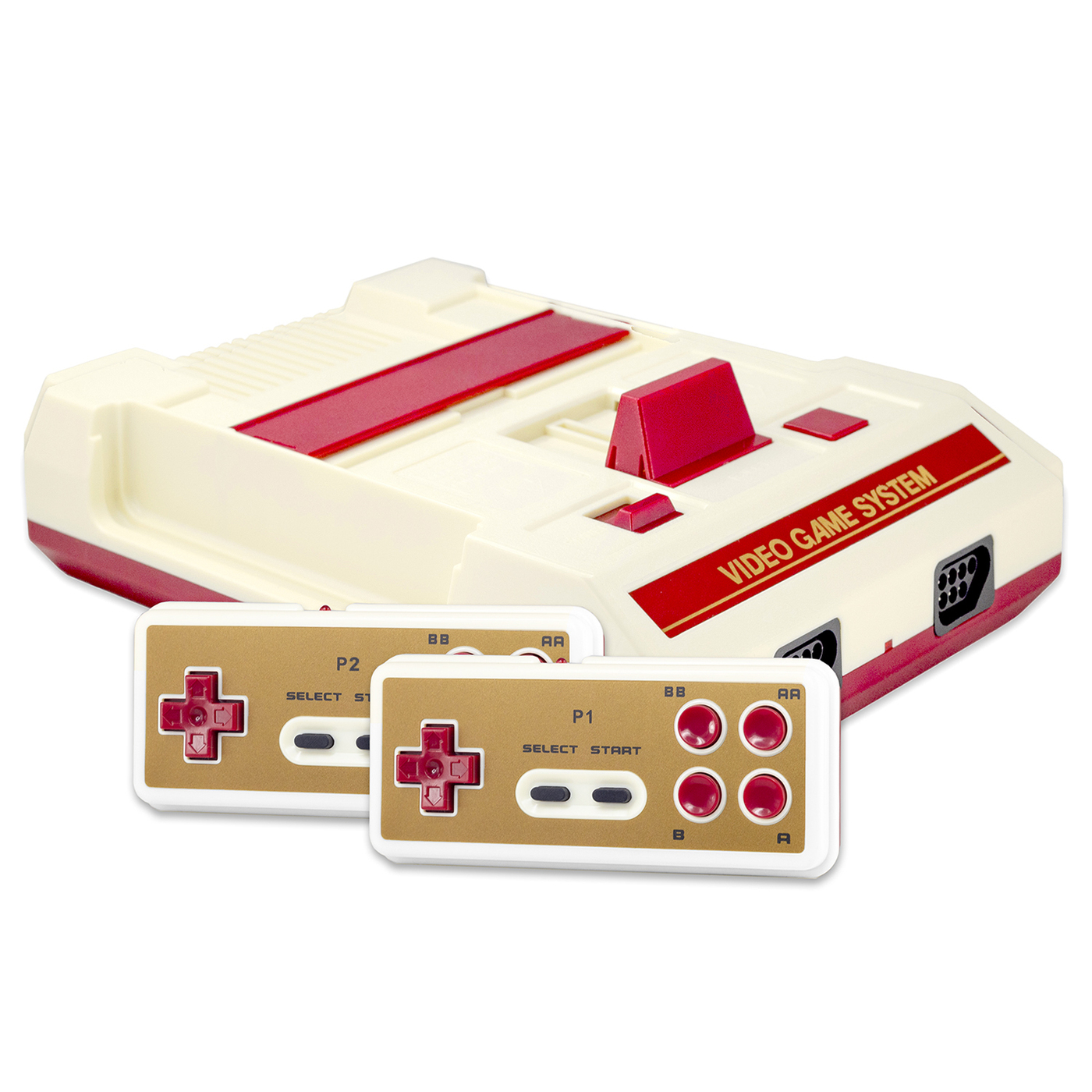 ПриставкаRetroGenesis8BitHDWireless+300игр(HDMIкабель,2беспроводныхджойстика)