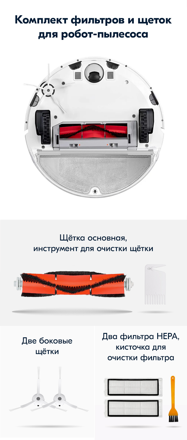 Основная щетка для робота-пылесоса Xiaomi MI Robot Vacuum Cleaner