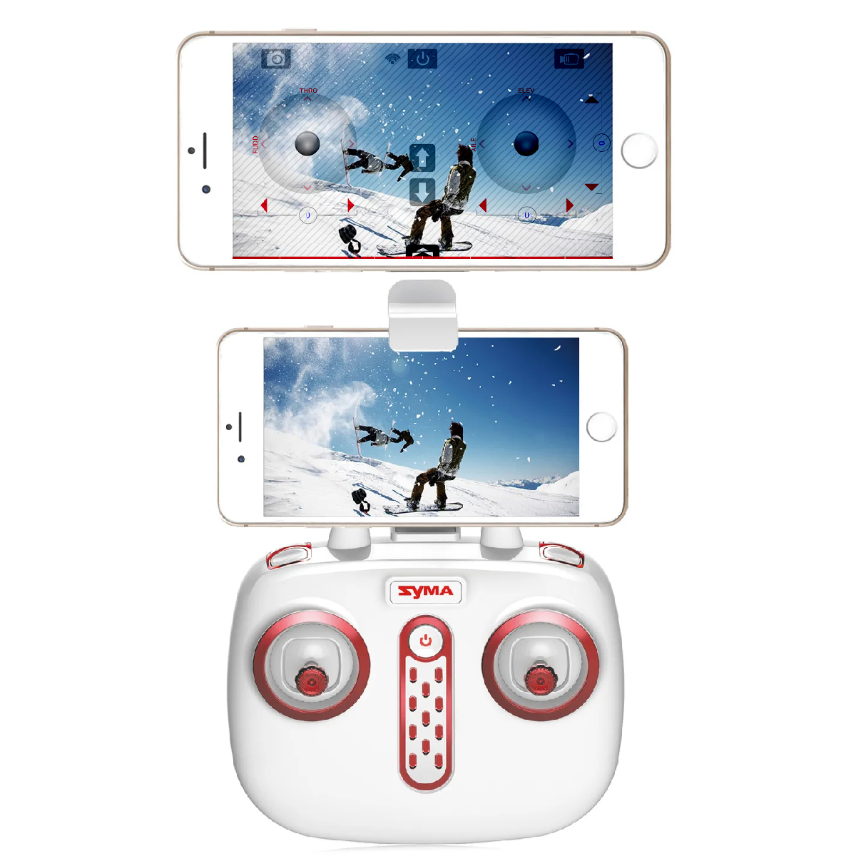 Квадрокоптер SYMA X8 PRO (с HD камерой)