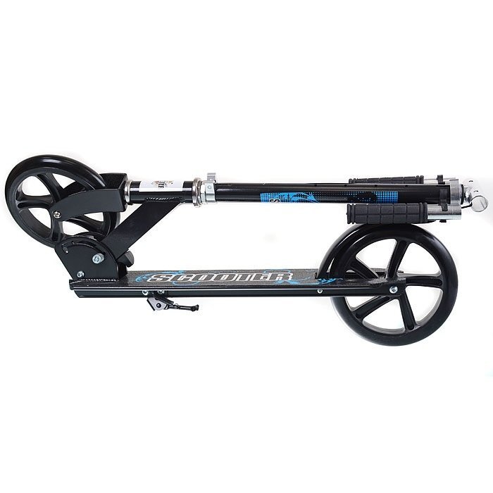 Самокат городской Scooter, черный, GT3623B2, 200мм Самокат городской Scooter, черный, GT3623B2, 200мм