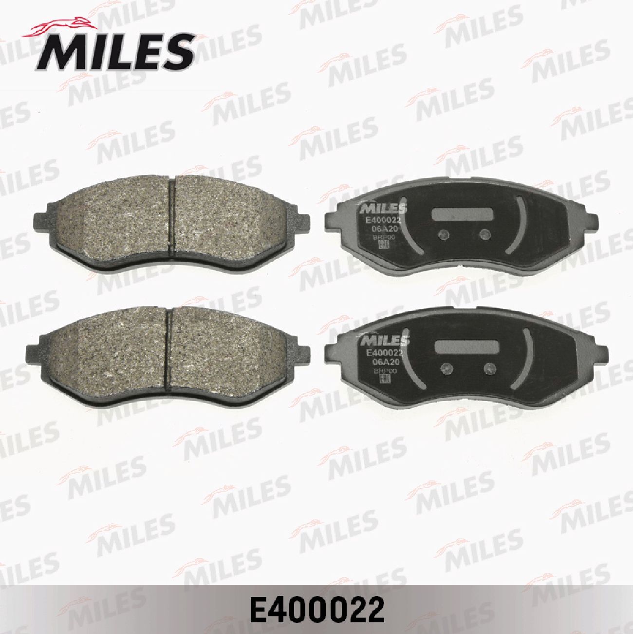 MILES Колодки передние NISSAN PATHFINDER 97-04/X-TRAIL 01-07