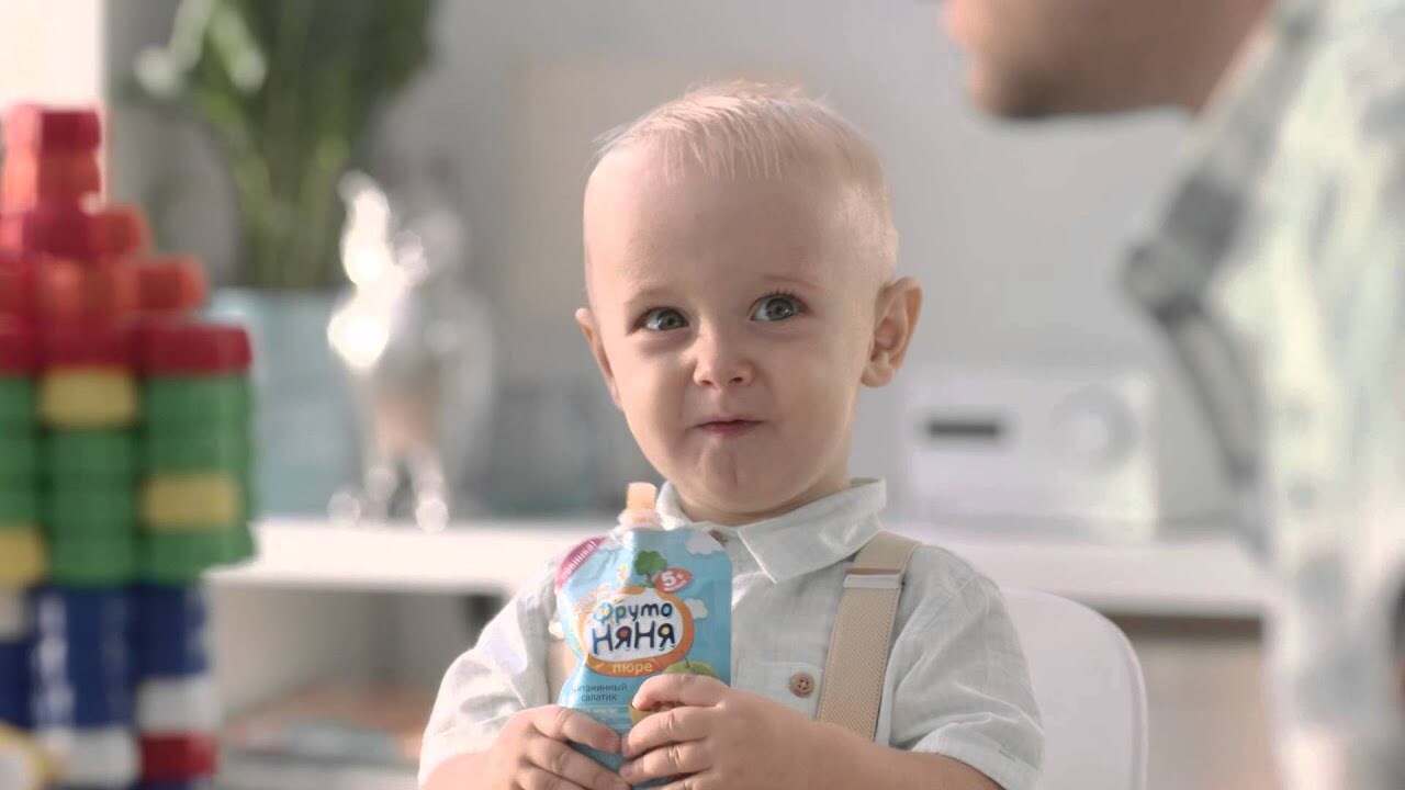 Пюре фруктовое ФрутоНяня с 4 месяцев, яблоко, 100 г x 12 - купить с ...