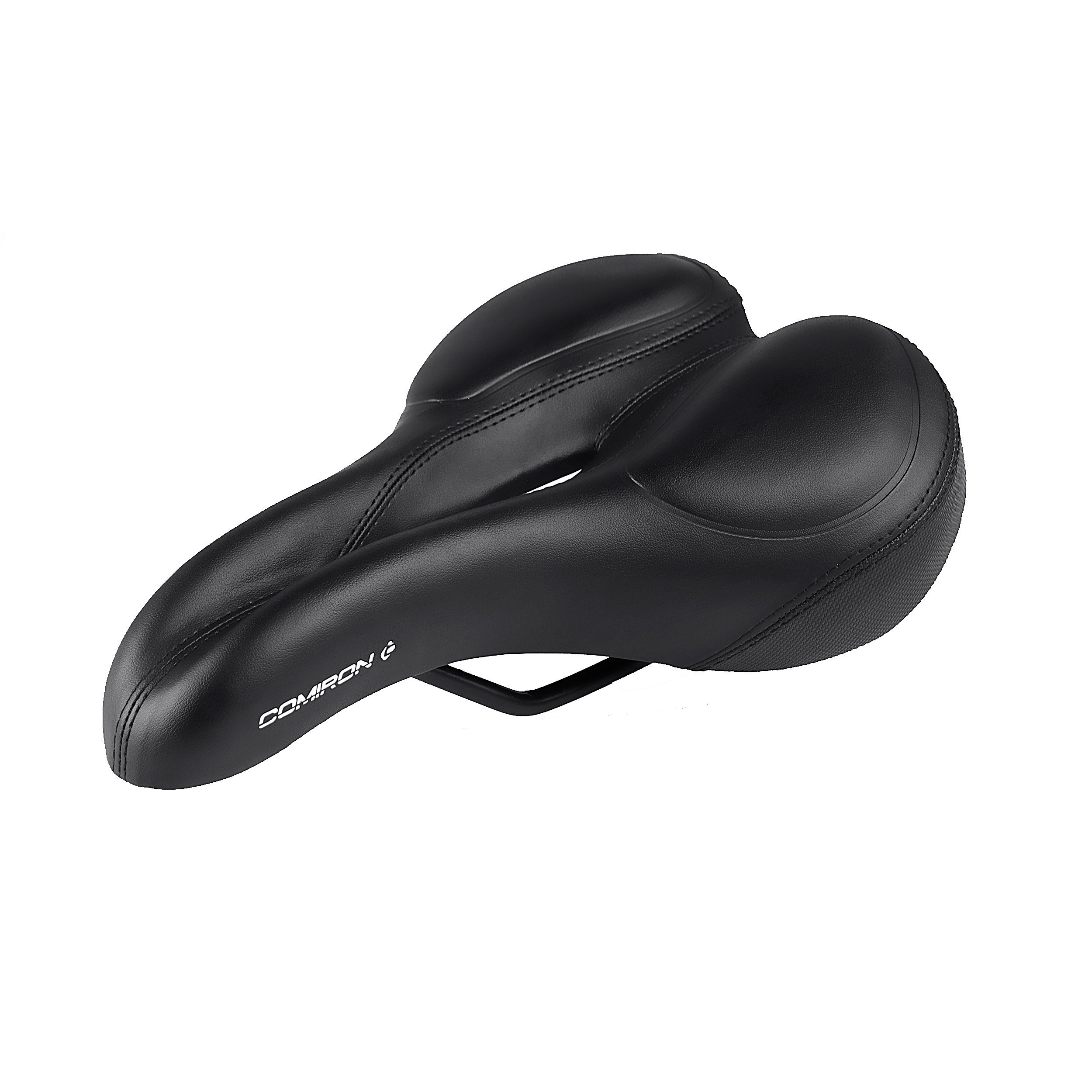 Седло велосипедное MTB COMIRON DARK M008 270X170, чёрный