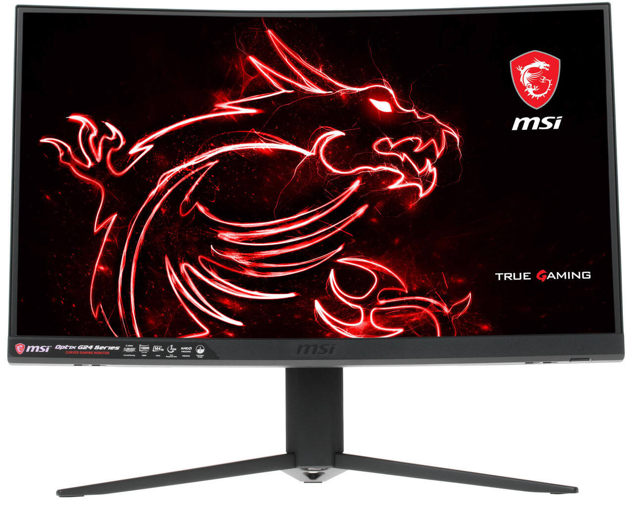 MSI Монитор Optix G24C4 (3BA0) (3BA0), 1920x1080, черный купить на