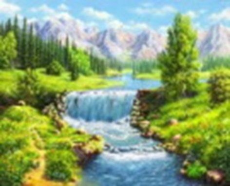 Алмазная мозаика на подрамнике, 40х50, полное заполнение.
