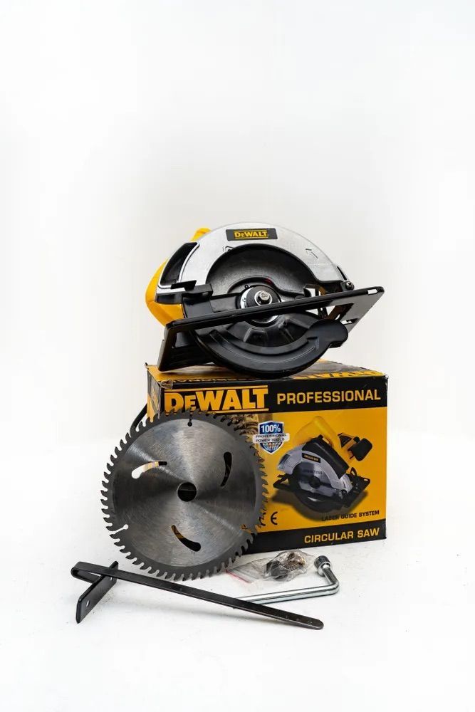 Дисковая пила c лазером DeWalt 220V (Циркулярка) - купить в интернет ...