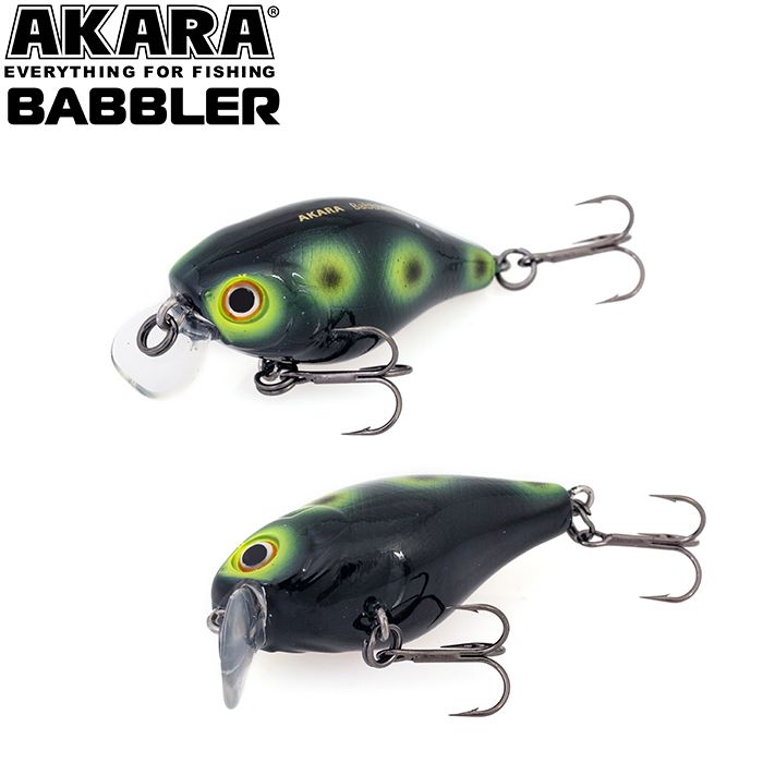 Воблер akara babbler 40F 3 гр. (1/9 oz 1,6 in) A78,(набор из 1 шт)