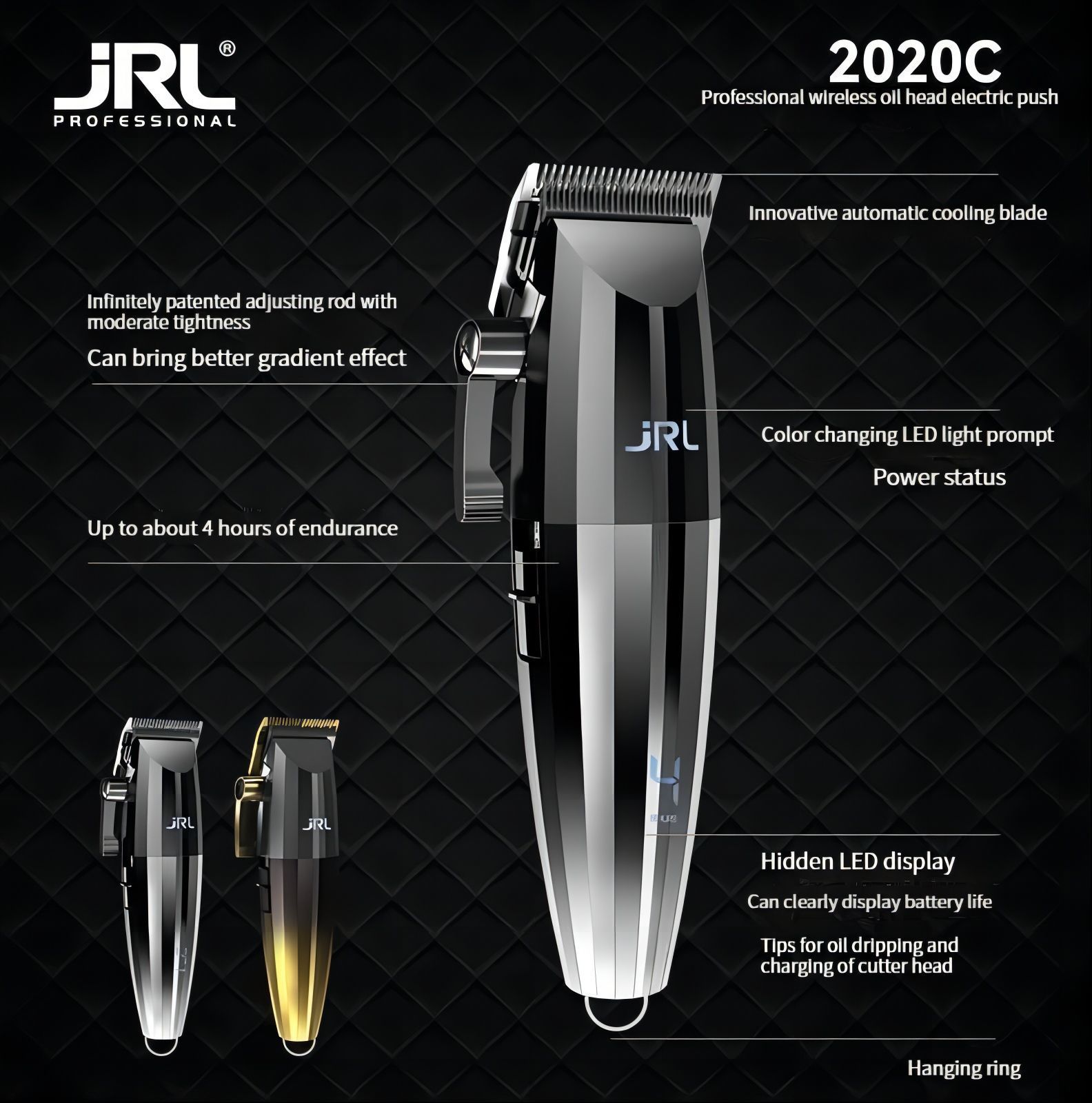 Набор для стрижки jRL Professional JRL-2020T, серебристый - купить по ...